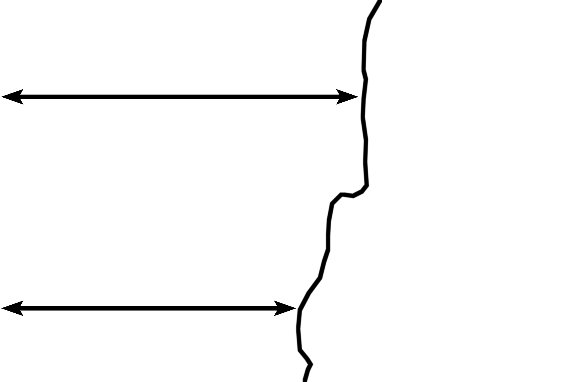 Pars nervosa <p>The interface of pars nervosa and pars intermedia shows remnants of Rathke’s pouch. In this section, the colloid of the cysts was lost in tissue processing.  Basophils of the pars intermedia, lying adjacent to the cysts, are adrenocorticotropes.  Visible in the pars nervosa are thin, unmyelinated hypothalamic axons, which end in variously-sized Herring bodies.  1000x</p>
