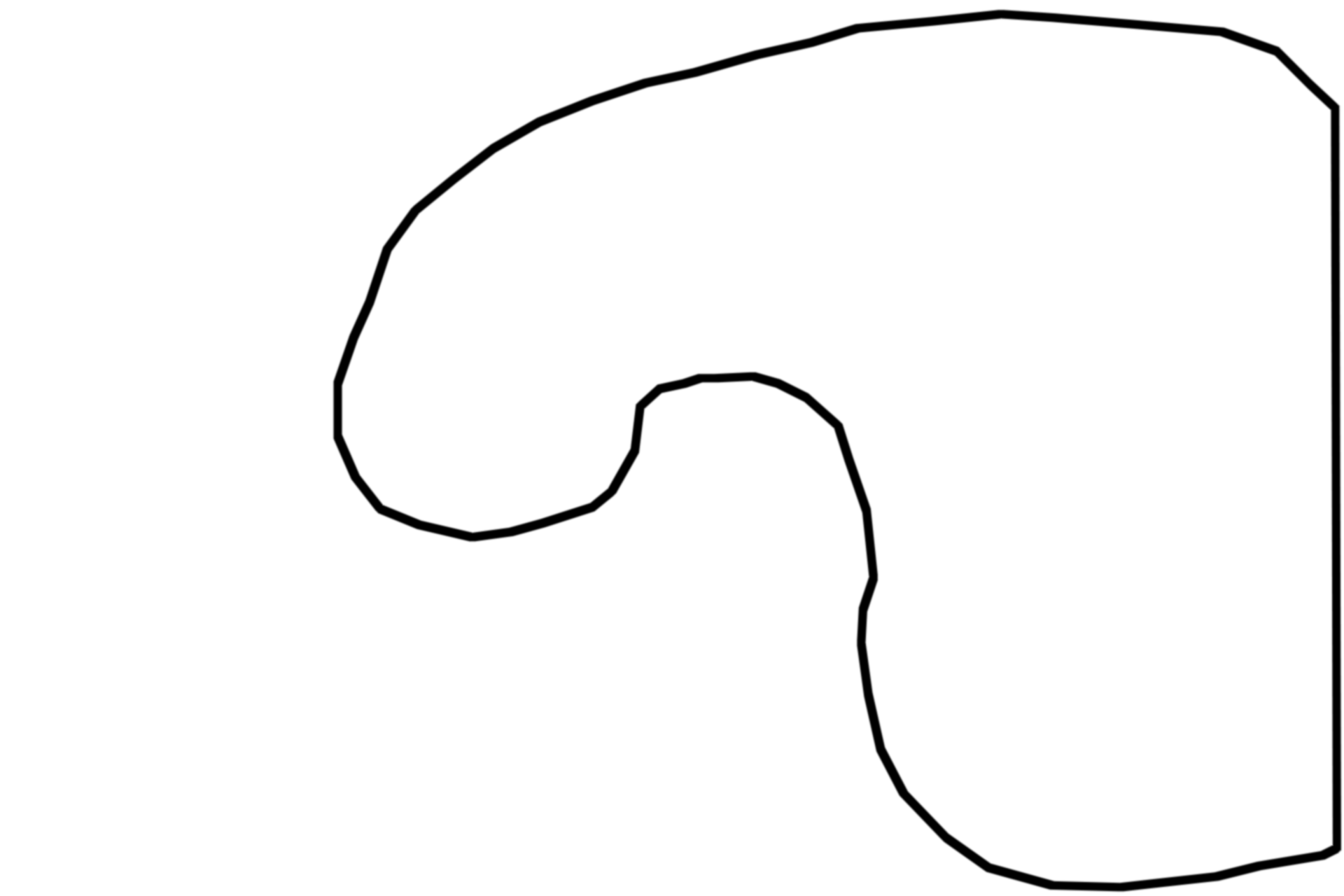 Pyloric stomach <p>Several criteria differentiate the transition of pyloric stomach to the duodenum of the small intestine.  As denoted by their names, gastric pits and gastric glands occur only in stomach.  Villi, intestinal glands, and submucosal glands (also called Brunner’s glands) distinguish the duodenum.  The inner circular layer of muscularis externa in the stomach is modified to form the pyloric sphincter.  10x</p>
