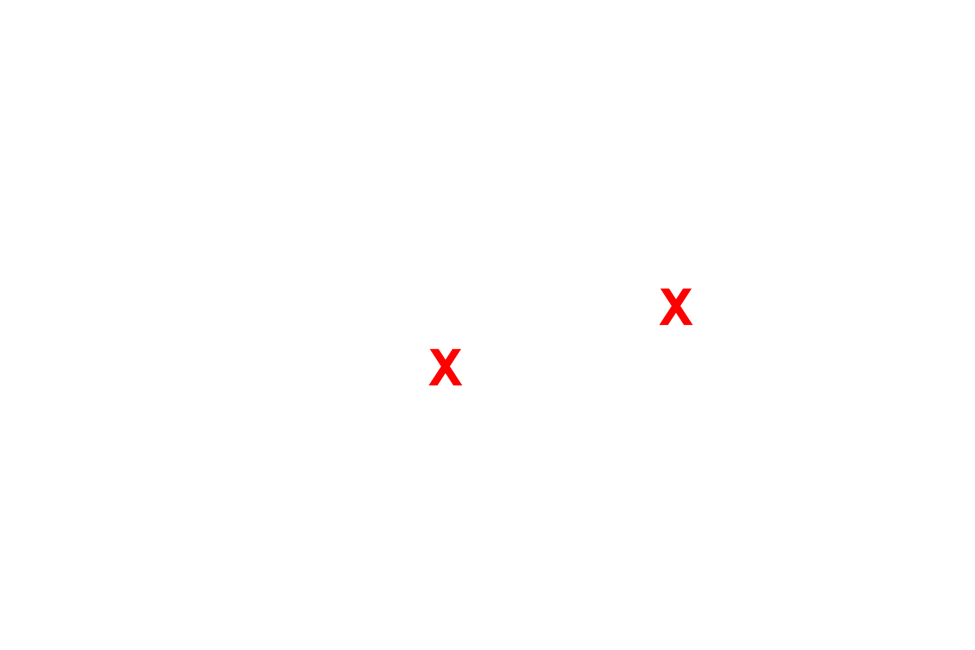 Lymph <p>Lymph vessels possess valves, composed of paired flaps, to prohibit backflow of lymph.  Portions of the paired flaps are seen in this section; the missing portions of the flaps are indicated by the red lines.</p>
