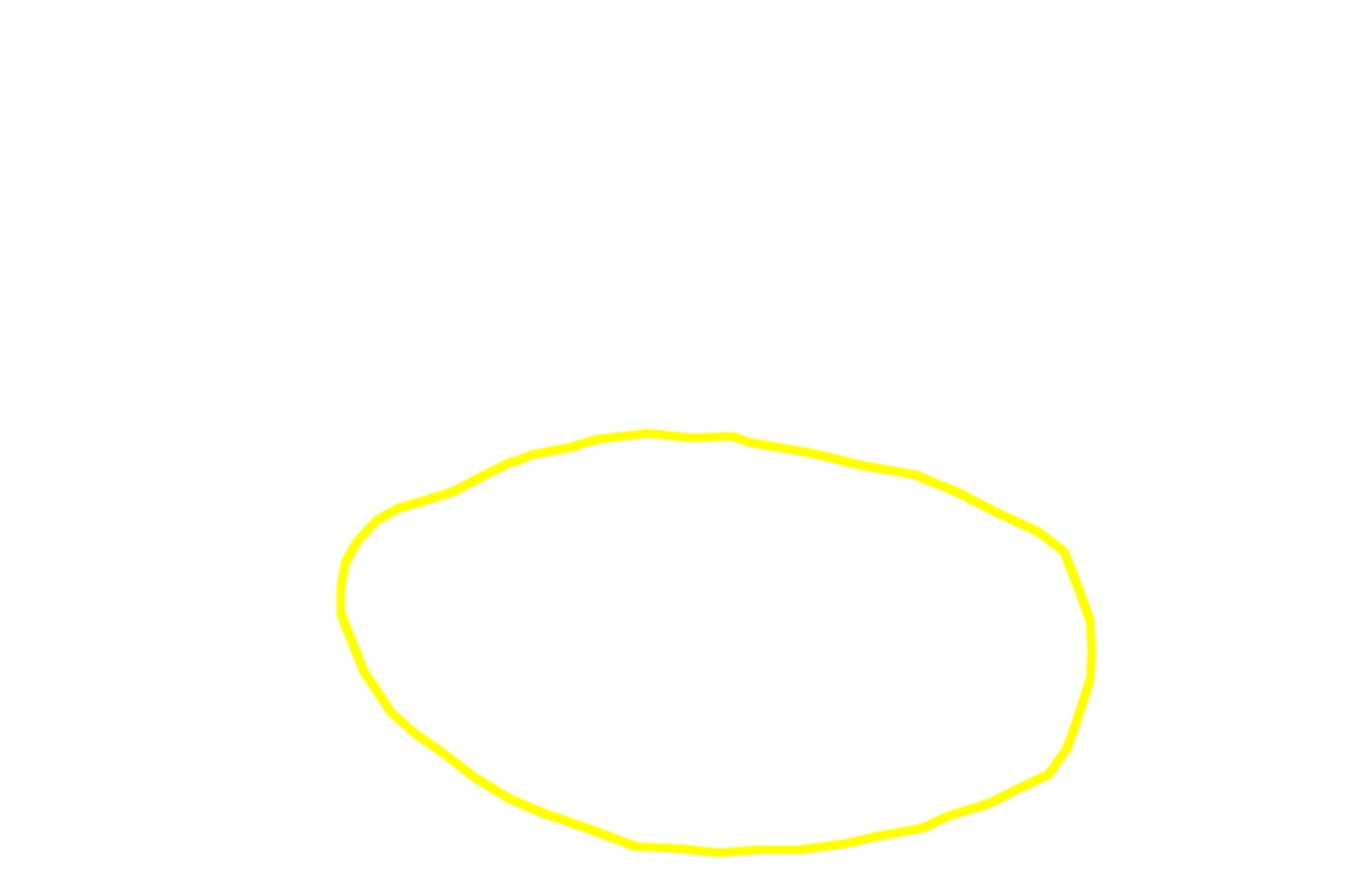  - Germinal center <p>This image shows a more fully developed secondary nodule with a large germinal center.   The darkly staining perimeter of the nodule, the mantle, is composed mainly of tightly packed B lymphocytes formed in the germinal center.  The germinal center can be subdivided into an upper light region and a lower dark region.  200x</p>
