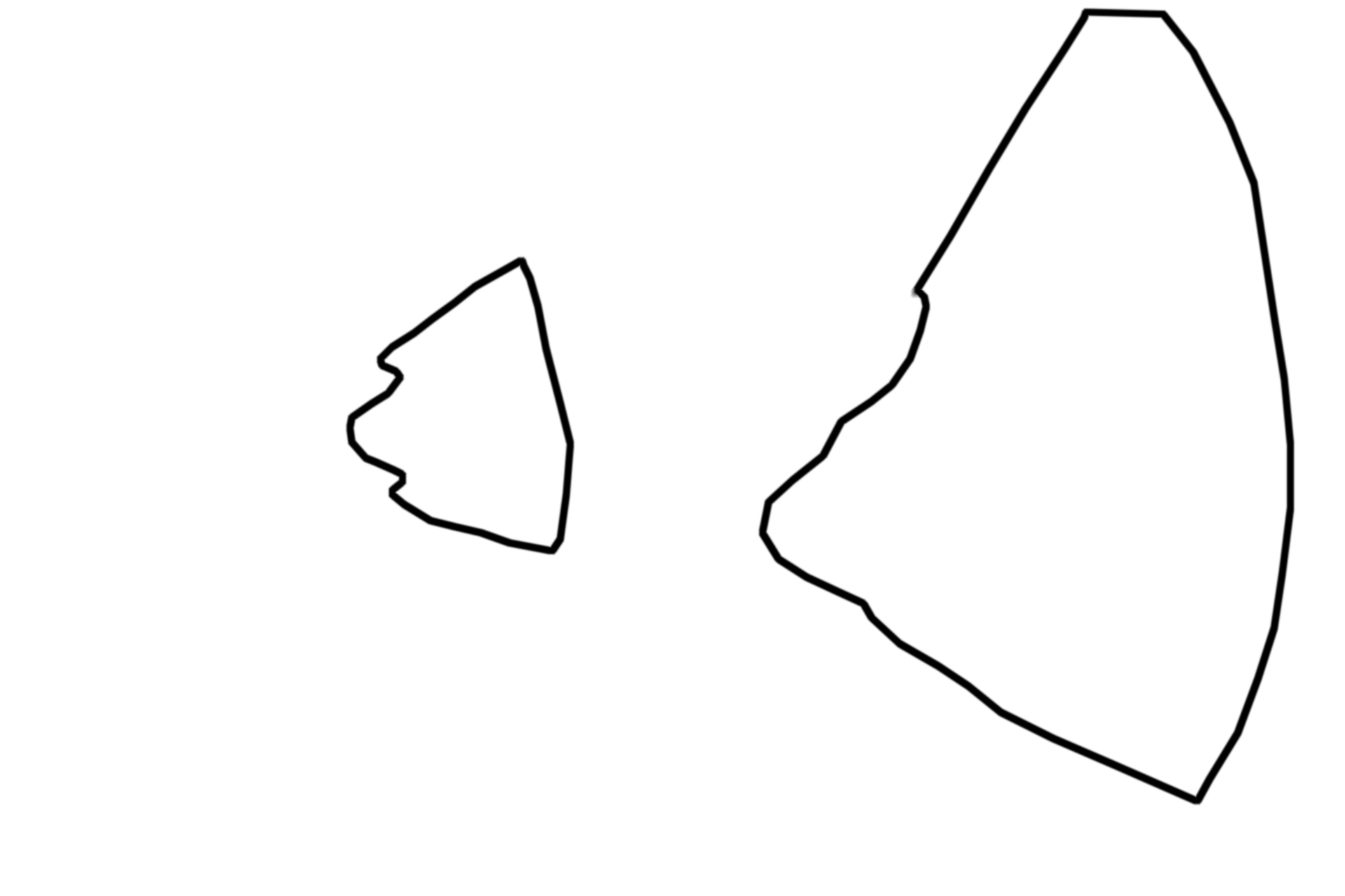Lobe > <p>A lobe of the kidney is a conical shaped structure, consisting of a renal pyramid, half of the renal column flanking the pyramid, and the overlying cortex.</p>
