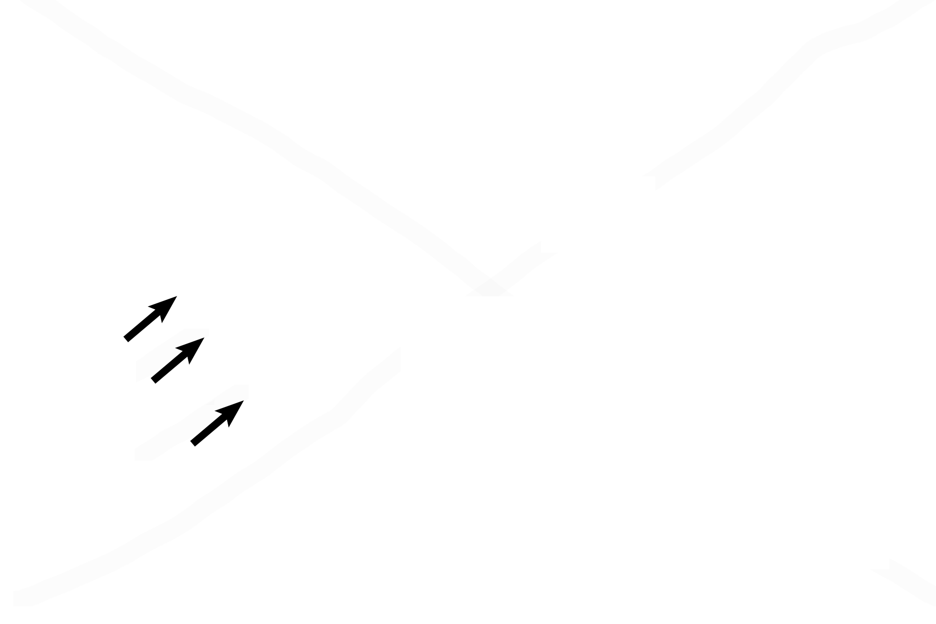  - Osteoid <p>Compact woven bone in the fetus is laid down by the endosteum by intramembranous ossification. This developing bone is being resorbed on its outer surface while bone deposition is occurring on its inner surface. 400x</p>
