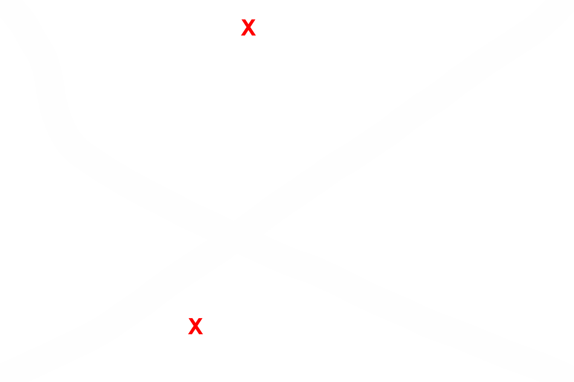Alveolar lumens <p>This electron micrograph shows many of the components of the interalveolar septum illustrated in the cartoon. The attenuation of type I cell cytoplasm and the protrusion of the capillaries are most evident. Surfactant is not preserved during fixation of lung tissue, and no septal cells nor macrophages are present in this image. 4000x</p>
