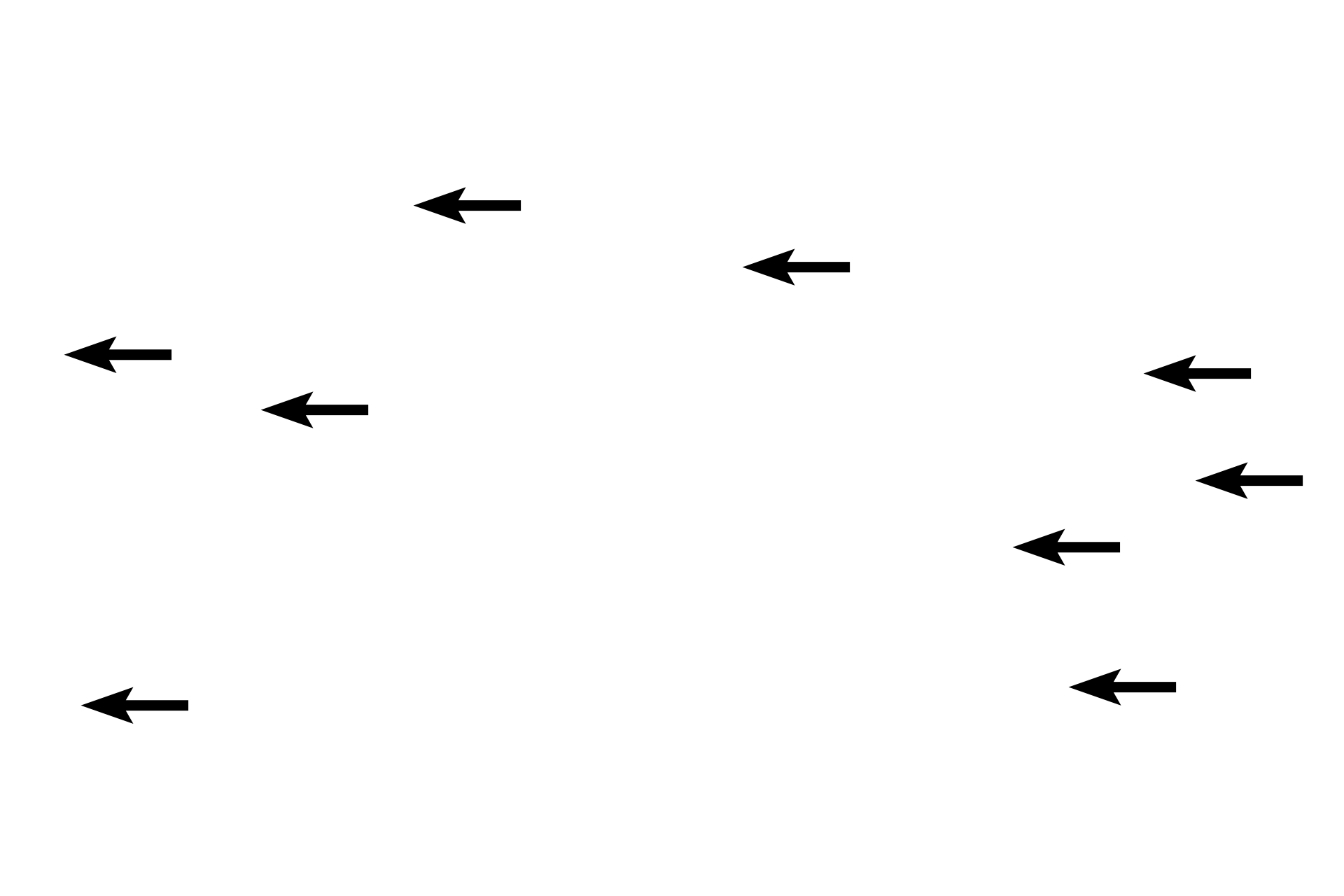 Fibroblast nuclei <p>Dense regular connective tissue forms tendons (seen here) and ligaments.  These structures are composed of densely packed collagen bundles in parallel array.  Aligned between the bundles are flattened, heterochromatic nuclei of fibroblasts.  This construction ideally resists tension and maximally transmits force.  Tendons connect muscle with bone; ligaments connect bone with bone.  400x, 400x</p>
