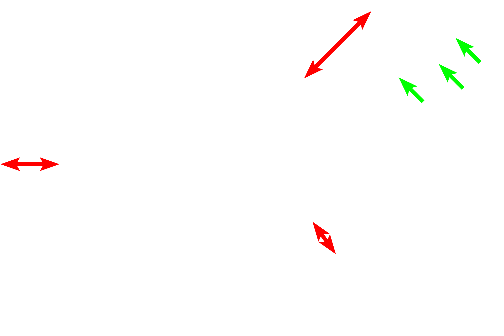 Territorial matrix > <p>Beyond the capsular matrix is the territorial matrix which also surrounds isogenous groups. Territorial matrix is rich in Type II collagen fibrils which do not display the banding pattern seen in Type I collagen fibrils. Territorial matrix has a lower concentration of glycosaminoglycans and thus stains less intensely.</p>
