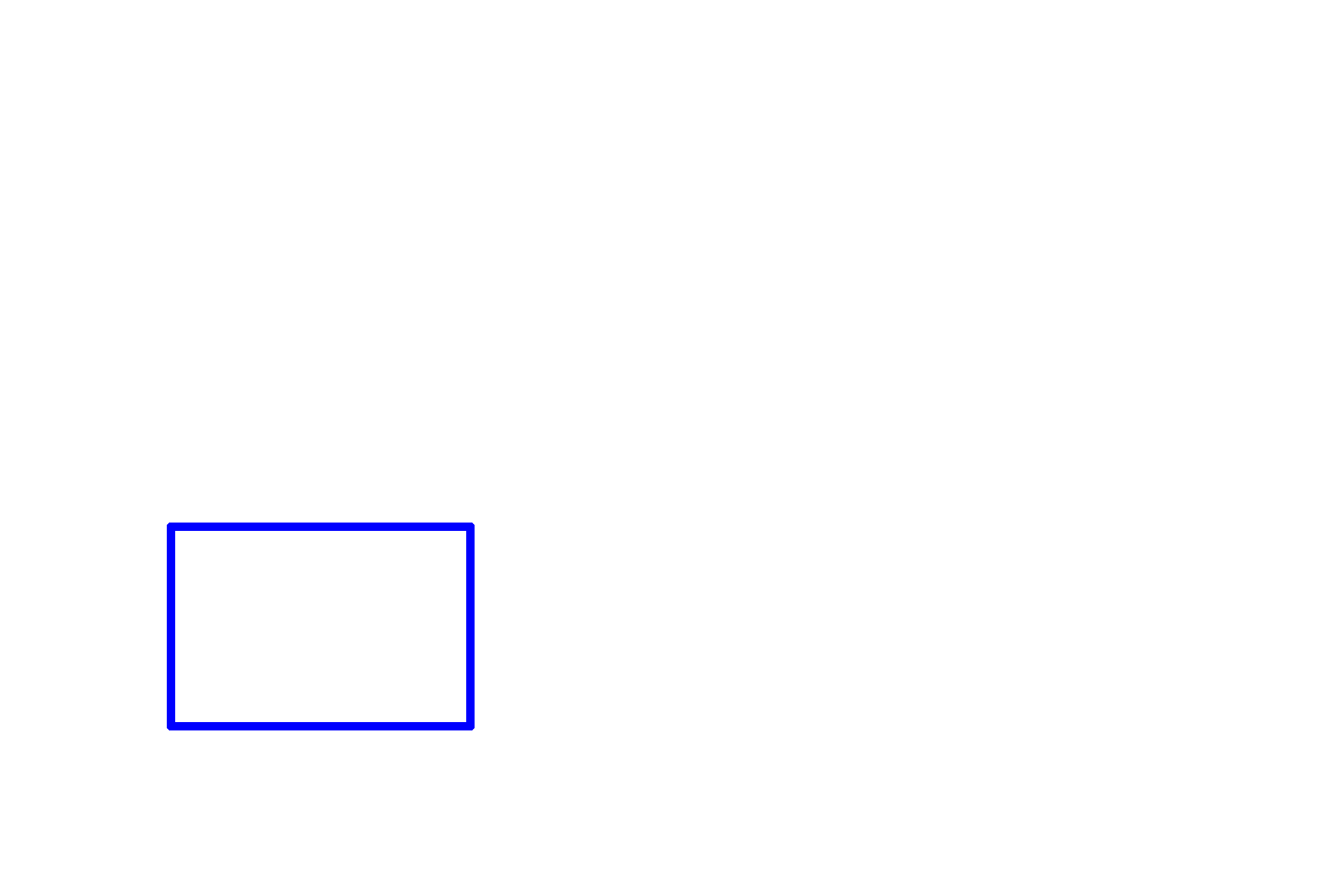 Area shown in next image > <p>This rectangle indicates the area shown at higher magnification in the next image.</p>
