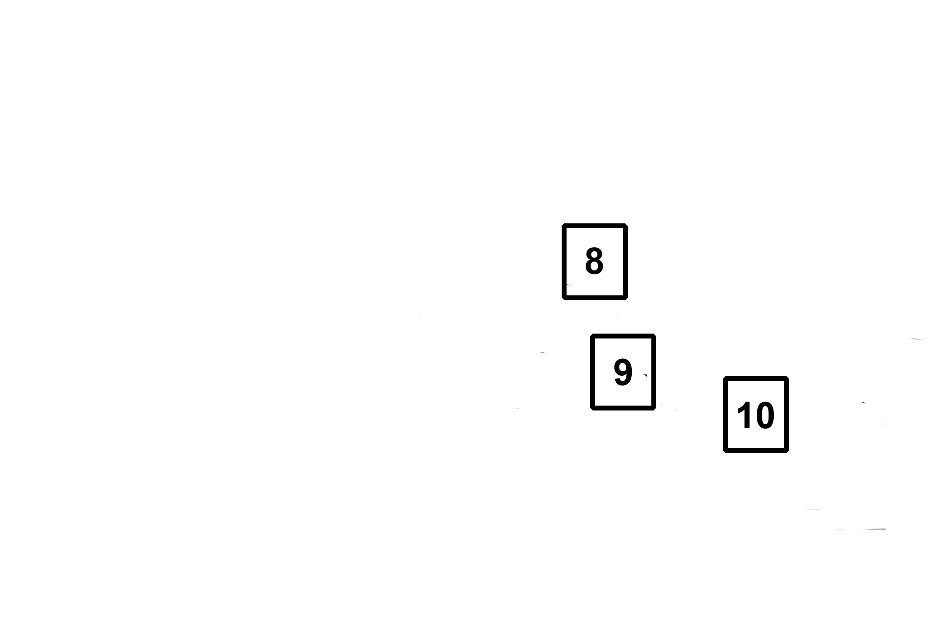 Next images <p>The next three images were taken from areas similar to those outlined by the rectangles.</p>
