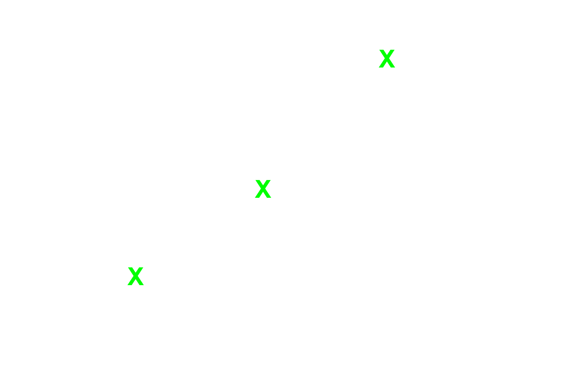  - Extracellular matrix >  <p>After osteoid is formed, it becomes mineralized with an inorganic matrix of calcium phosphate (hydroxyapatite). Hydroxyapatite is deposited along collagen fibers in the matrix, giving bone rigidity to serve as a framework for the body, support and as protection. The matrix also serves as a reservoir for calcium. The abundance of collagen and calcium produces an eosinophilically-stained, extracellular matrix.  </p>
